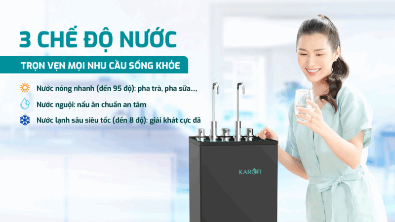 MÁY LỌC NƯỚC KAROFI KAD-M68 32 MÁY LỌC NƯỚC KAROFI KAD-M68