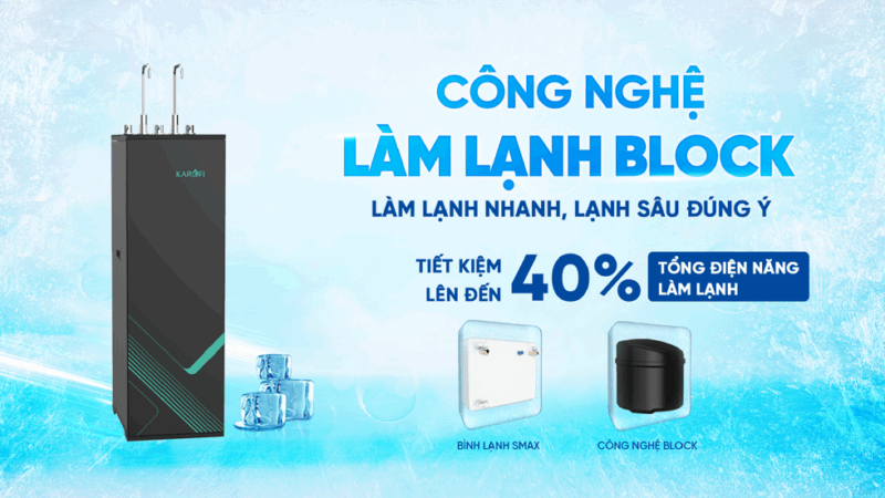 MÁY LỌC NƯỚC KAROFI KAD-M68 33 MÁY LỌC NƯỚC KAROFI KAD-M68