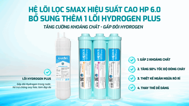 MÁY LỌC NƯỚC KAROFI KAD-M68 11 MÁY LỌC NƯỚC KAROFI KAD-M68