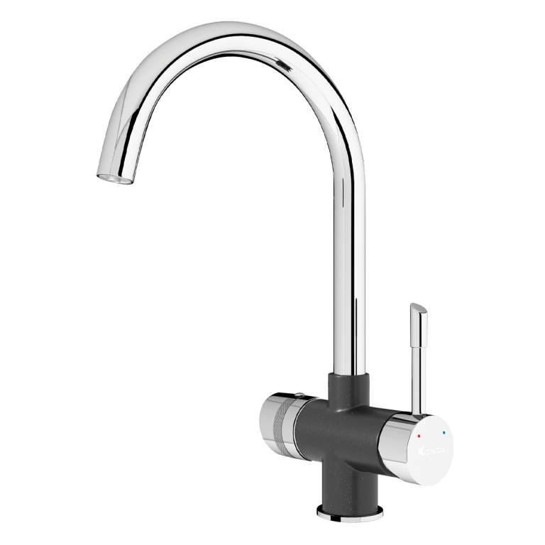 VÒI RỬA BÁT KONOX TRIM-WATER BLACK