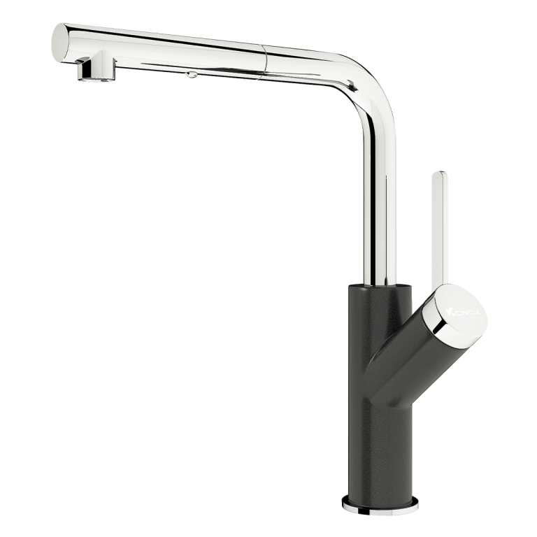 VÒI RỬA BÁT KONOX ARTAN BLACK