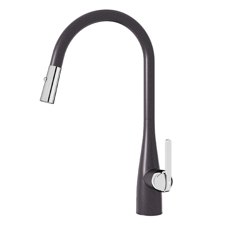 VÒI RỬA BÁT KONOX CURVA BLACK