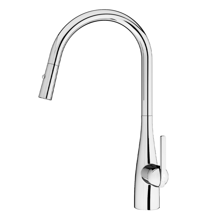 VÒI RỬA BÁT KONOX CURVA CHROME