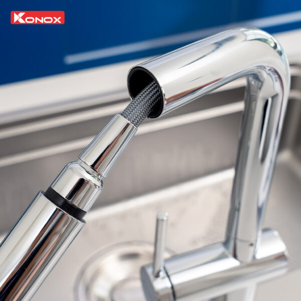 VÒI RỬA BÁT KONOX STREAM CHROME 11 VÒI RỬA BÁT KONOX STREAM CHROME