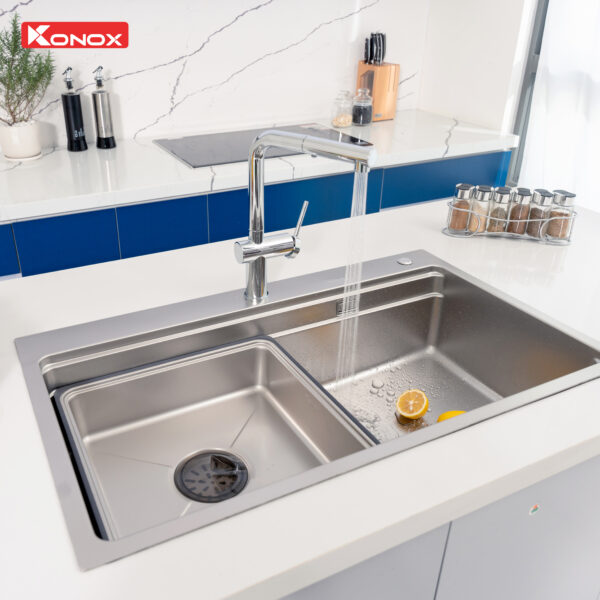 VÒI RỬA BÁT KONOX STREAM CHROME 35 VÒI RỬA BÁT KONOX STREAM CHROME