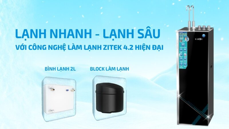 MÁY LỌC NƯỚC NÓNG LẠNH KAROFI KAD-X69 35 MÁY LỌC NƯỚC NÓNG LẠNH KAROFI KAD-X69