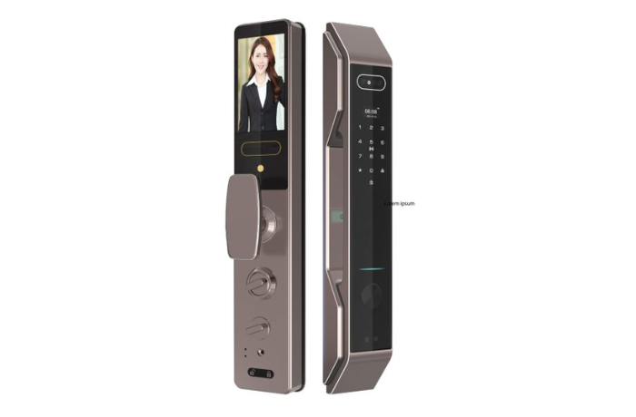 KHÓA VÂN TAY HUBERT HB CGI7 TITAN EU BROWN