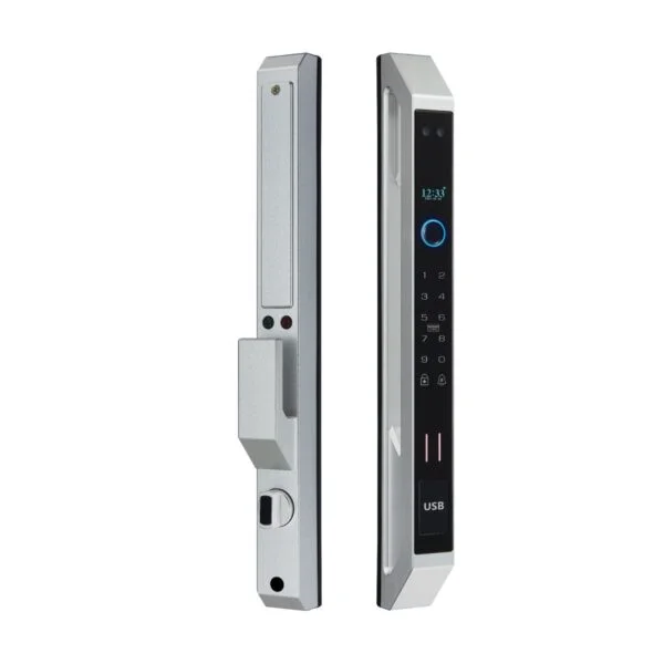 KHÓA VÂN TAY CỬA NHÔM HUBERT HB CNI7 EU GREY