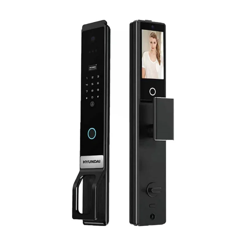 KHOÁ VÂN TAY CỬA GỖ HYUNDAI HY-SLA913F BLACK