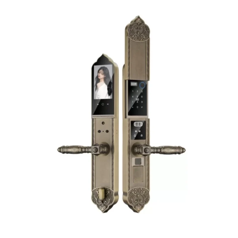 KHOÁ VÂN TAY ĐẠI SẢNH HYUNDAI HY-SLC8817 BRONZE