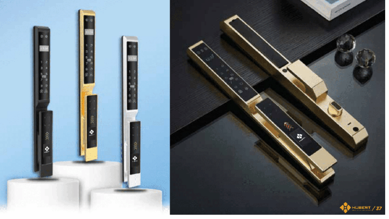 KHÓA VÂN TAY CỬA NHÔM HUBERT HB CNI6 TITAN EU BLACK 3 KHÓA VÂN TAY CỬA NHÔM HUBERT HB CNI6 TITAN EU BLACK