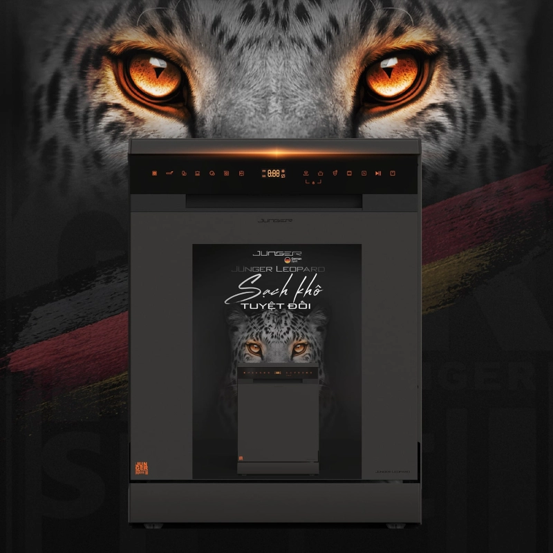 MÁY RỬA BÁT JUNGER LEOPARD DWJ-183-VG