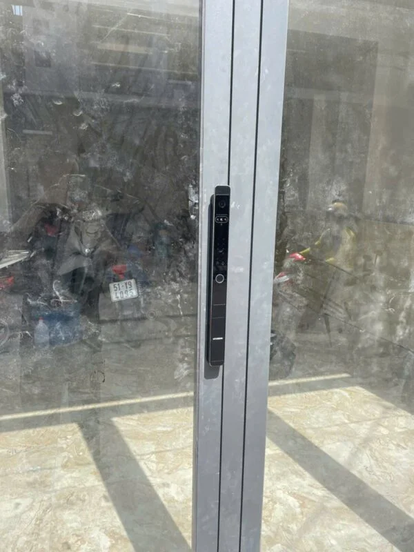 KHOÁ VÂN TAY CỬA GỖ HYUNDAI HY-SLS005F 6 KHOÁ VÂN TAY CỬA GỖ HYUNDAI HY-SLS005F