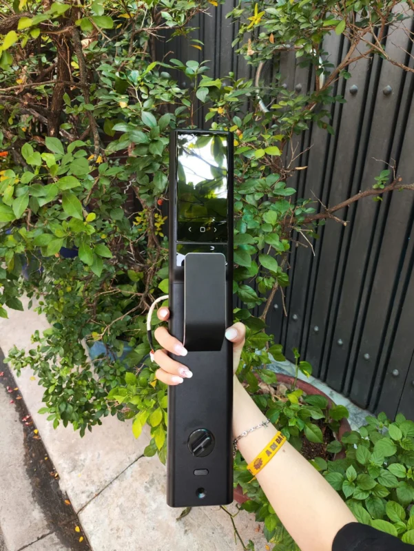 KHOÁ VÂN TAY CỬA GỖ HYUNDAI HY-SLA911F BLACK 30 KHOÁ VÂN TAY CỬA GỖ HYUNDAI HY-SLA911F BLACK