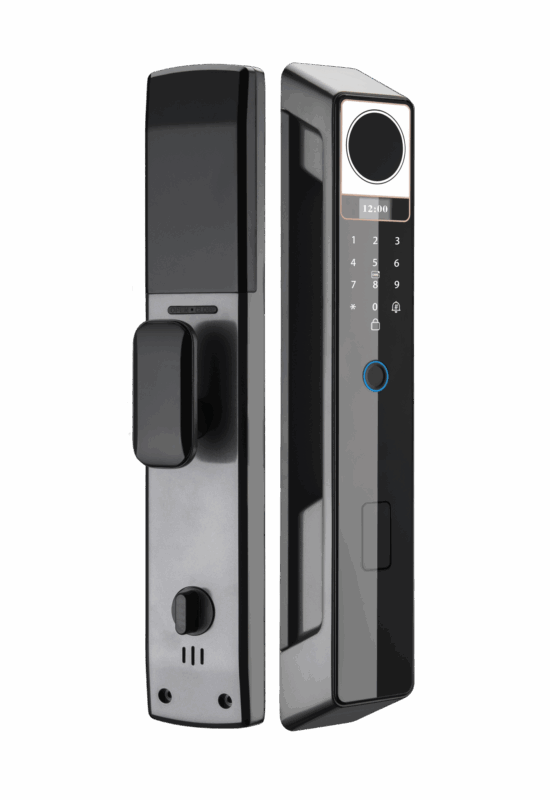 KHÓA VÂN TAY CỬA GỖ HUBERT HB CG69 BLACK