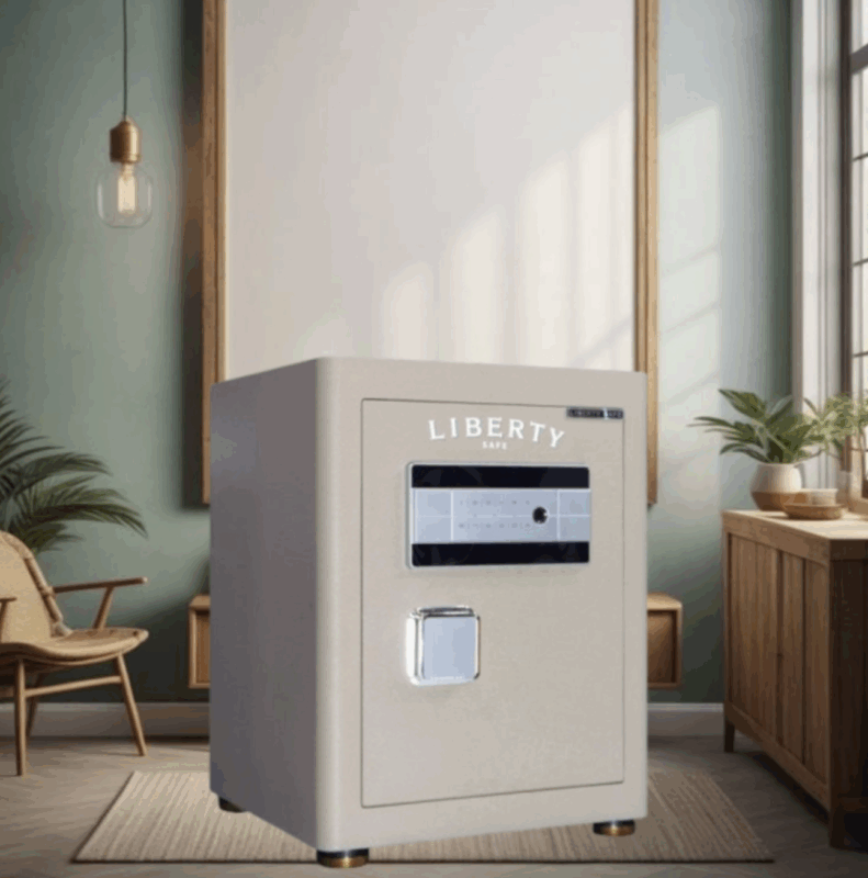 KÉT SẮT THÔNG MINH LIBERTY LB50S VÀNG CÁT