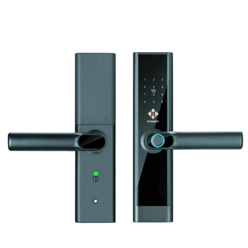 KHÓA VÂN TAY CỬA GỖ HUBERT HB CG39 MINI BLACK