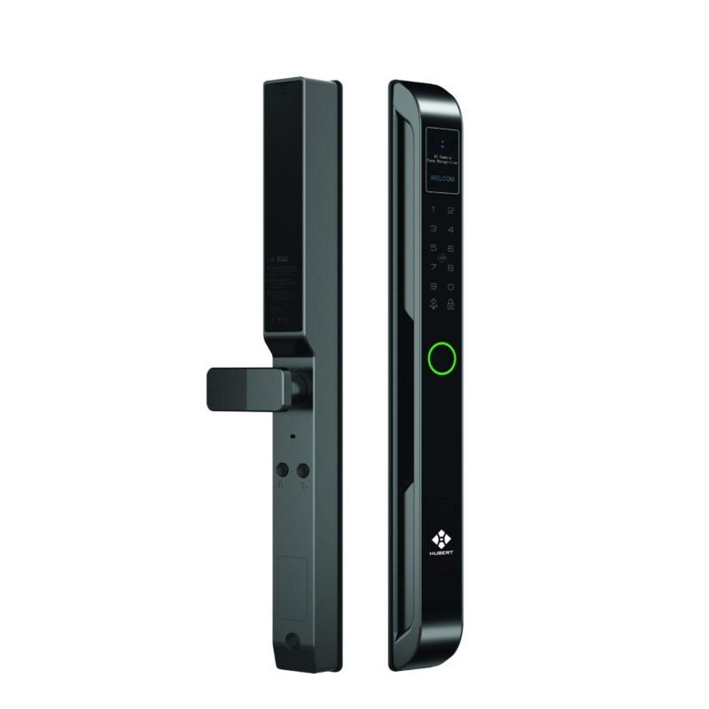 KHÓA VÂN TAY CỬA NHÔM HUBERT HB CN80F