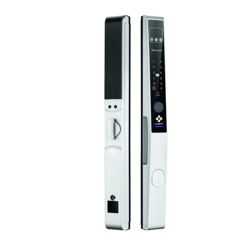 KHÓA VÂN TAY CỬA NHÔM HUBERT HB CN82F SILVER 31 KHÓA VÂN TAY CỬA NHÔM HUBERT HB CN82F SILVER