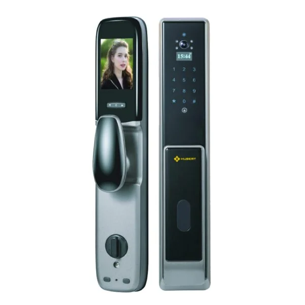 KHÓA VÂN TAY CỬA GỖ HUBERT HB CG77 BLACK PEARL