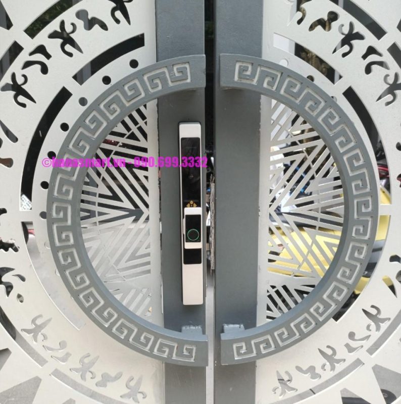 KHÓA VÂN TAY CỬA NHÔM HUBERT HB CN39 STYLE B SILVER GRAY 7 KHÓA VÂN TAY CỬA NHÔM HUBERT HB CN39 STYLE B SILVER GRAY