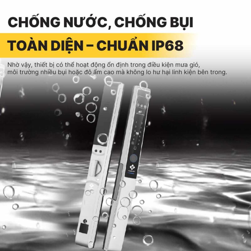 KHÓA VÂN TAY CỬA NHÔM HUBERT HB CN82F BRONZE 36 KHÓA VÂN TAY CỬA NHÔM HUBERT HB CN82F BRONZE