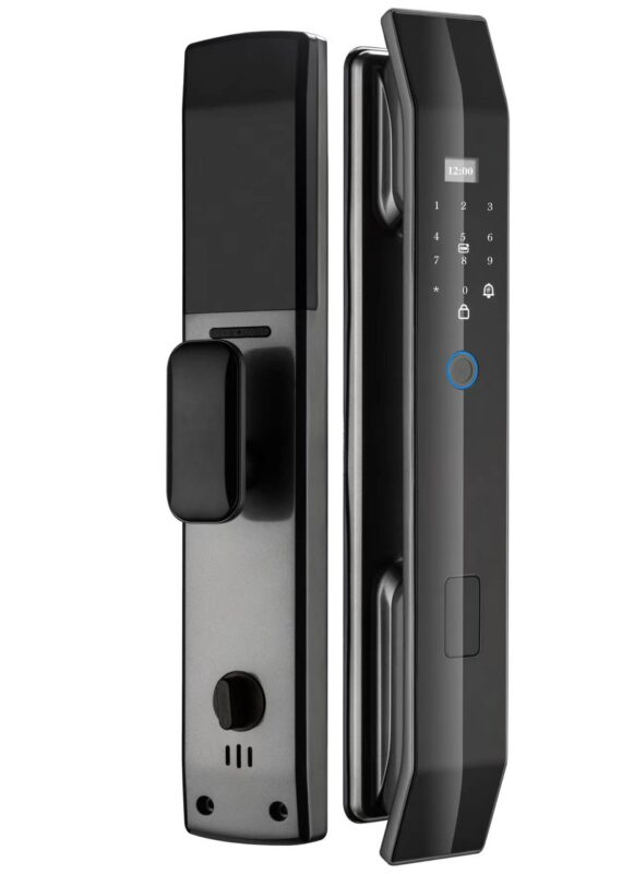 KHÓA VÂN TAY CỬA GỖ HUBERT HB CG25 BLACK