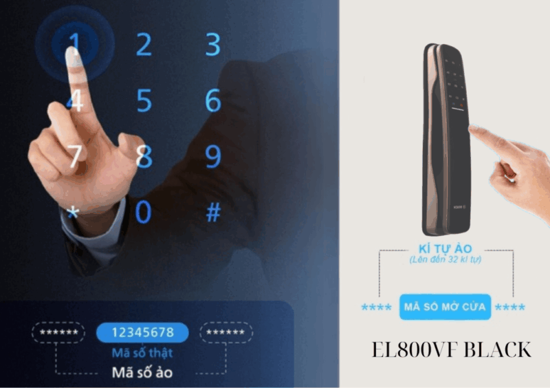 KHÓA VÂN TAY BOSCH EL800X EU BLACK 5 KHÓA VÂN TAY BOSCH EL800X EU BLACK