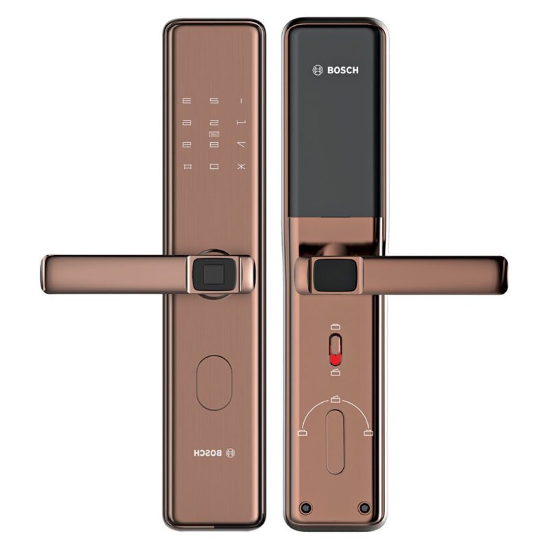 KHÓA VÂN TAY BOSCH ID30B AMBER GOLD APP