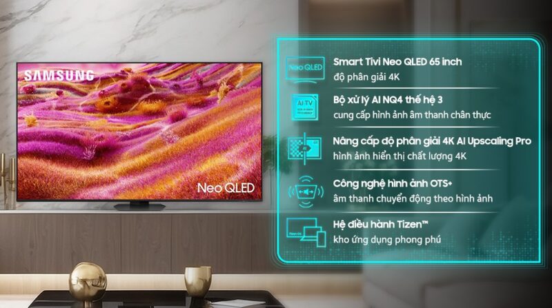 Smart Tivi Samsung Neo QLED 4K 65 Inch QA65QN90F 15 Smart Tivi Samsung Neo QLED 4K 65 Inch QA65QN90F