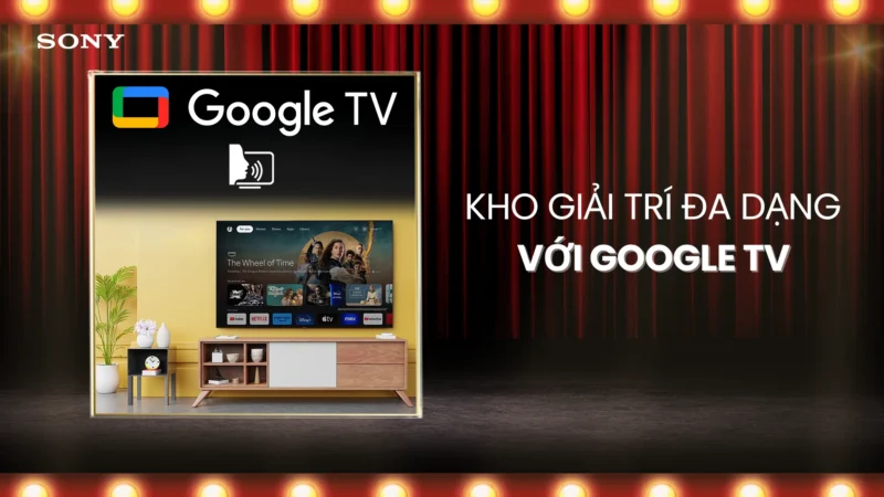 GOOGLE TIVI OLED SONY 4K 65 INCH K-65XR80M2 12 GOOGLE TIVI OLED SONY 4K 65 INCH K-65XR80M2