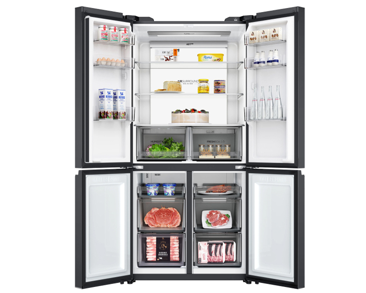 TỦ LẠNH AQUA INVERTER 660 LÍT AQR-M727XA(GS)U1 2 TỦ LẠNH AQUA INVERTER 660 LÍT AQR-M727XA(GS)U1