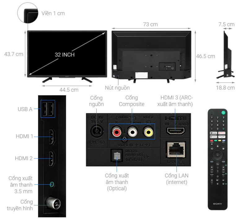 GOOGLE TIVI SONY 32 INCH KD-32W830K 7 GOOGLE TIVI SONY 32 INCH KD-32W830K