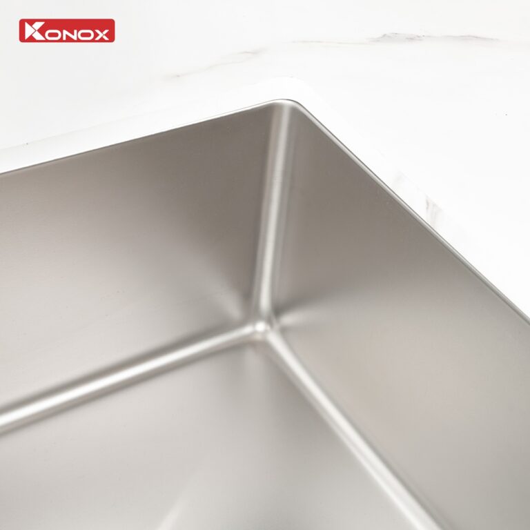 Chậu rửa bát phong cách Nhật bề mặt mịn Tari 870SM 3 Chậu rửa bát phong cách Nhật bề mặt mịn Tari 870SM