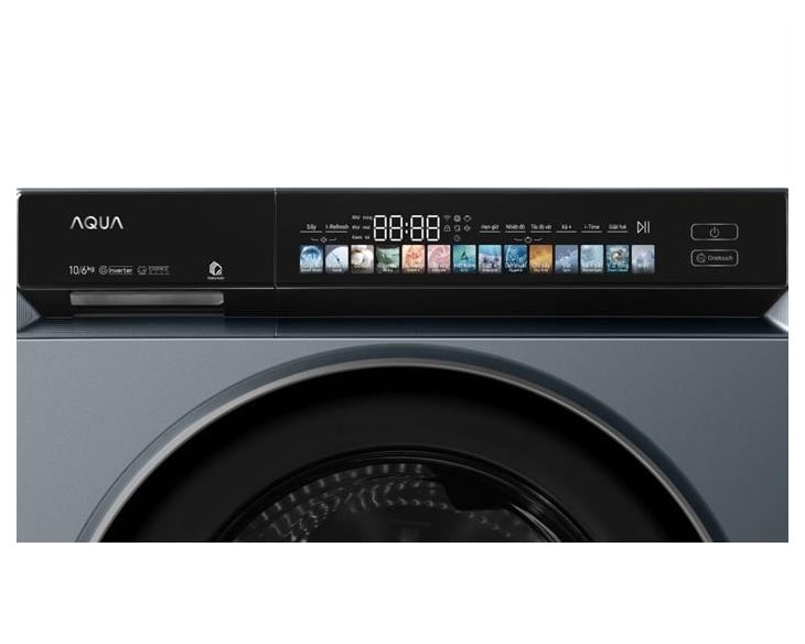 MÁY GIẶT SẤY AQUA 10/6 KG AWD10-BP4377U1L(GN) 3 MÁY GIẶT SẤY AQUA 10/6 KG AWD10-BP4377U1L(GN)