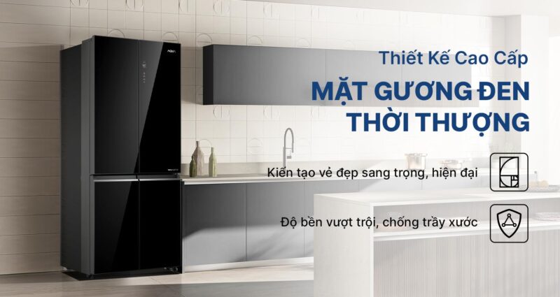 TỦ LẠNH AQUA INVERTER 529 LÍT AQR-M600XA(GB) 40 TỦ LẠNH AQUA INVERTER 529 LÍT AQR-M600XA(GB)