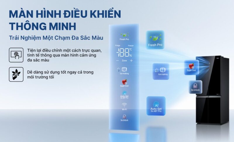 TỦ LẠNH AQUA INVERTER 529 LÍT AQR-M600XA(GB) 12 TỦ LẠNH AQUA INVERTER 529 LÍT AQR-M600XA(GB)