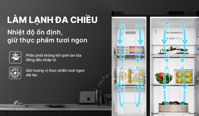 TỦ LẠNH AQUA INVERTER 569 LÍT AQR-S633XA(WSL) 39 TỦ LẠNH AQUA INVERTER 569 LÍT AQR-S633XA(WSL)