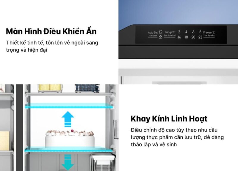 TỦ LẠNH AQUA INVERTER 569 LÍT AQR-S633XA(WSL) 16 TỦ LẠNH AQUA INVERTER 569 LÍT AQR-S633XA(WSL)