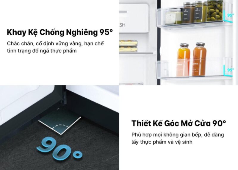 TỦ LẠNH AQUA INVERTER 569 LÍT AQR-S633XA(WSL) 45 TỦ LẠNH AQUA INVERTER 569 LÍT AQR-S633XA(WSL)