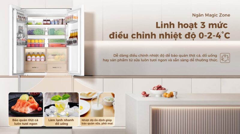 TỦ LẠNH AQUA INVERTER 515 LÍT AQR-MA585XA(MC)U1 48 TỦ LẠNH AQUA INVERTER 515 LÍT AQR-MA585XA(MC)U1