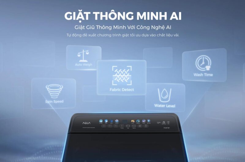 MÁY GIẶT AQUA INVERTER 13 KG AWM13-B2158L(B) 63 MÁY GIẶT AQUA INVERTER 13 KG AWM13-B2158L(B)