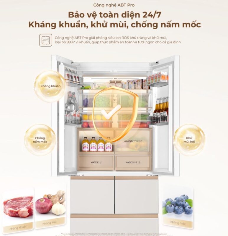 TỦ LẠNH AQUA INVERTER 515 LÍT AQR-MA590XA(MC)U1 48 TỦ LẠNH AQUA INVERTER 515 LÍT AQR-MA590XA(MC)U1