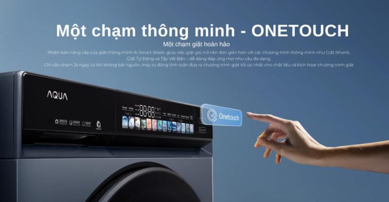 MÁY GIẶT SẤY AQUA 10/6 KG AWD10-BP4377U1L(GN) 26 MÁY GIẶT SẤY AQUA 10/6 KG AWD10-BP4377U1L(GN)