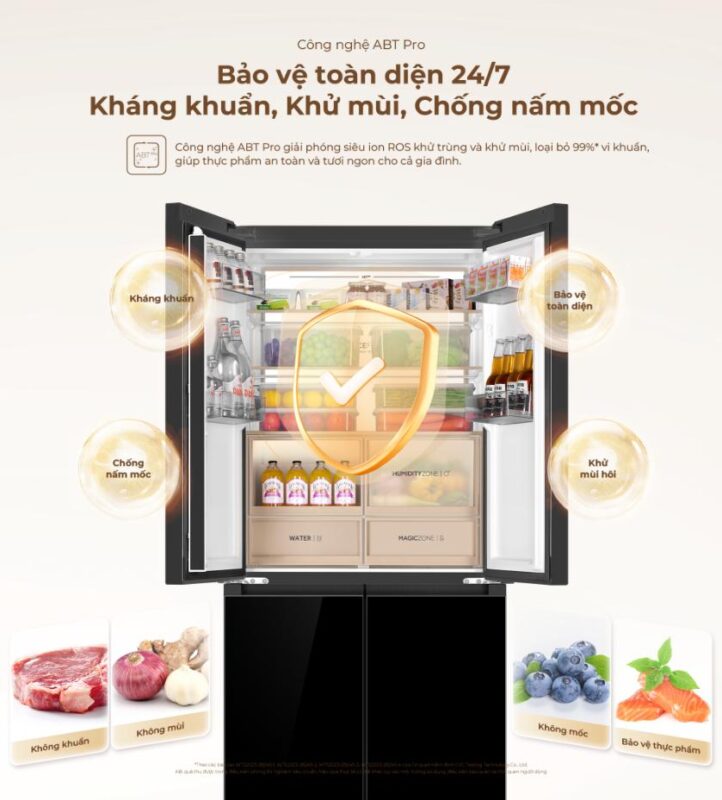 TỦ LẠNH AQUA INVERTER 508 LÍT AQR-MA580XA(GB)U1 51 TỦ LẠNH AQUA INVERTER 508 LÍT AQR-MA580XA(GB)U1