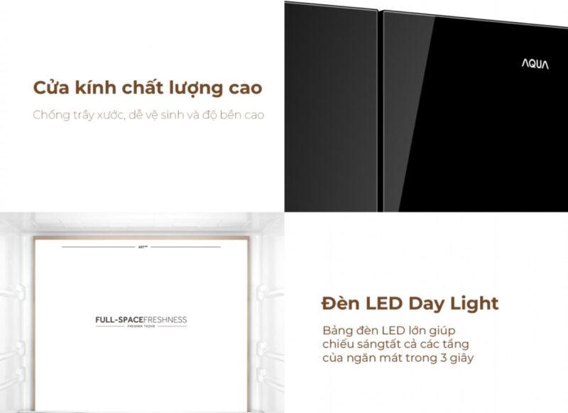 TỦ LẠNH AQUA INVERTER 508 LÍT AQR-MA580XA(GB)U1 10 TỦ LẠNH AQUA INVERTER 508 LÍT AQR-MA580XA(GB)U1