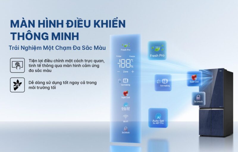 TỦ LẠNH AQUA INVERTER 522 LÍT AQR-MA600XA(KGC)U1 45 TỦ LẠNH AQUA INVERTER 522 LÍT AQR-MA600XA(KGC)U1