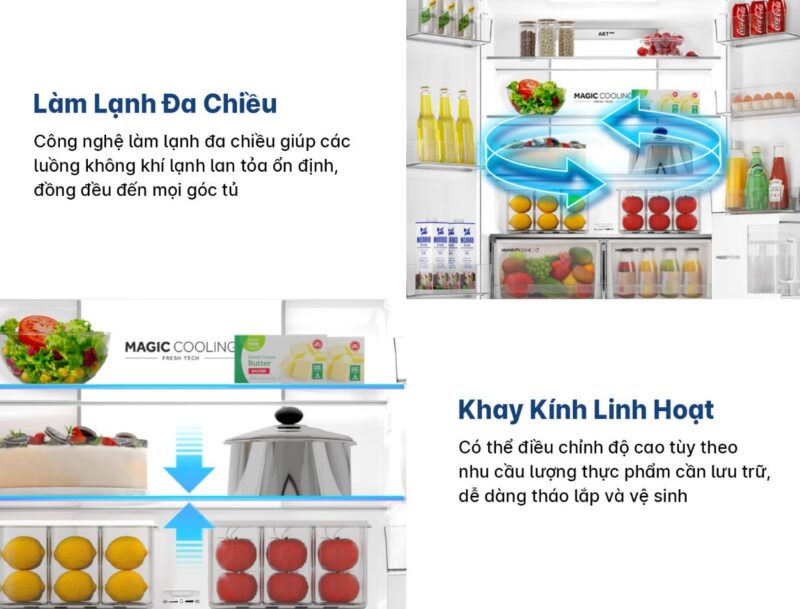 TỦ LẠNH AQUA INVERTER 522 LÍT AQR-MA600XA(KGL)U1 46 TỦ LẠNH AQUA INVERTER 522 LÍT AQR-MA600XA(KGL)U1