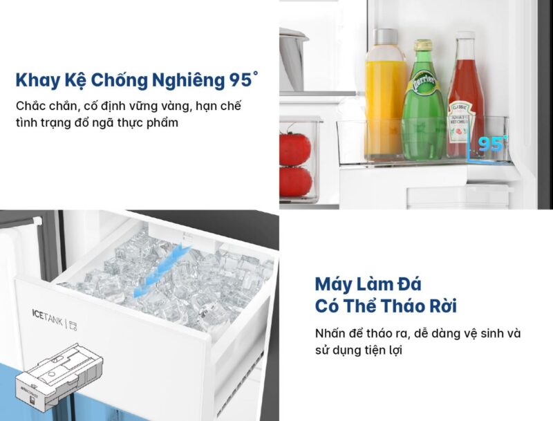 TỦ LẠNH AQUA INVERTER 522 LÍT AQR-MA600XA(KGC)U1 19 TỦ LẠNH AQUA INVERTER 522 LÍT AQR-MA600XA(KGC)U1