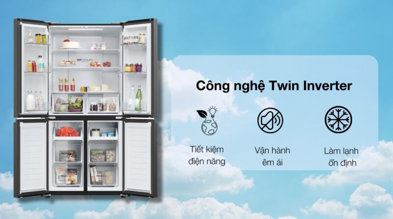 TỦ LẠNH AQUA INVERTER 469 LÍT AQR-M536XA(WGB) 31 TỦ LẠNH AQUA INVERTER 469 LÍT AQR-M536XA(WGB)